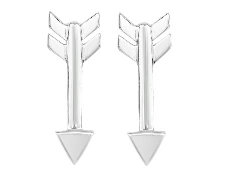 Sterling Silver Arrow Style Stud Earrings Supply