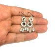 Sterling Silver And Cubic Zirconia Chandelier Drop Earrings Supply