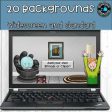 20 backgrounds for Virtual classroom both standard and widescreen versions Hot on Sale