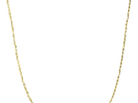 14k Yellow Gold Cylinder Bar Sideways Pendant Necklace, 18  Online