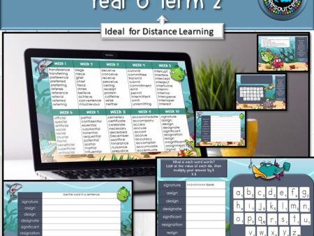 Year 6 Term 2 Spelling- Suitable for Distance Learning Online