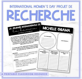 La journée internationale de la femme | French International Women s Day Project Online Sale