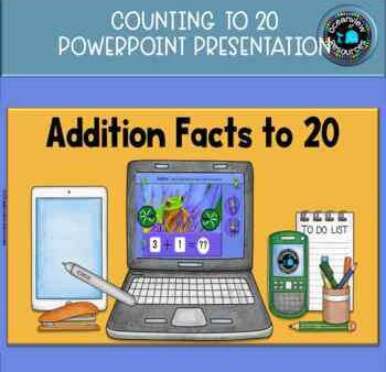 Adding to 20, a fun and engaging PowerPoint Sale