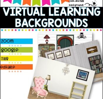 20 backgrounds for Virtual classroom both standard and widescreen versions Hot on Sale