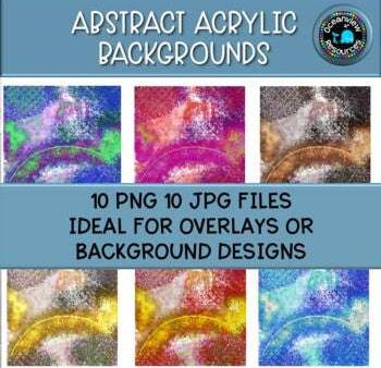 Abstract Acrylic Backgrounds Discount