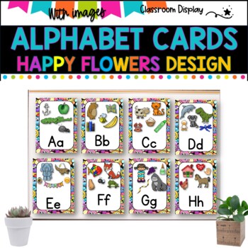 ALPHABET POSTERS with Pictures l DECOR l SMILEY FACES DESIGN Supply