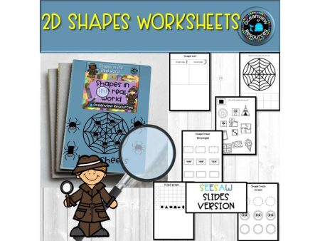 2D worksheets - UK and AUS UK spelling SEESAW version Discount