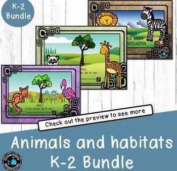 All about Animals, a unit for work for infants children (Bundle) Fashion