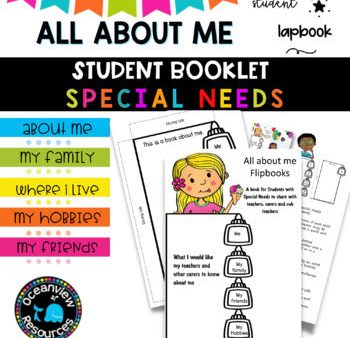 All about me- A back to school book Hot on Sale