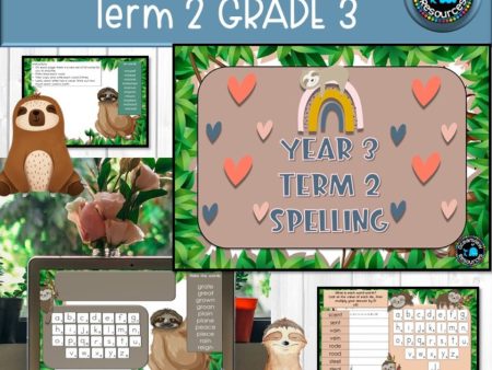 Year 3 Term 2 Spelling- Suitable for Distance Learning Supply