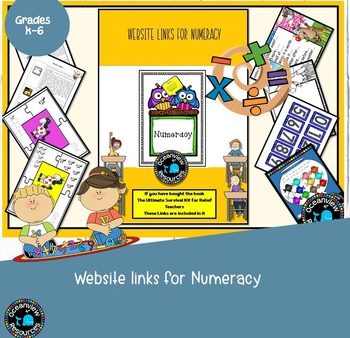 Numeracy Website links Online Sale