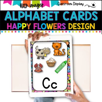 ALPHABET POSTERS with Pictures l DECOR l SMILEY FACES DESIGN Supply