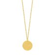 14K Yellow Gold Mini Baseball Necklace, 16  To 18  Adjustable Discount