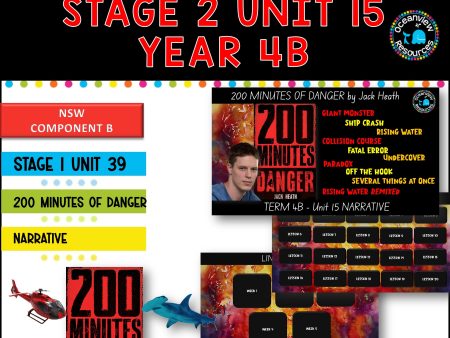 200 MINUTES OF DANGER NSW DET Stage 2 Unit 15 Term 4 Year B Component B Supply