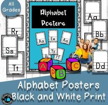 Alphabet cards- Classroom Decor For Cheap