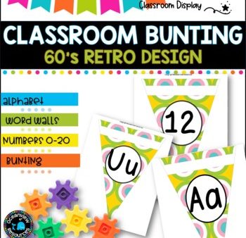 Alphabet and Number Bunting I Decor Pack IRETRO DESIGN I DECOR PACK For Discount