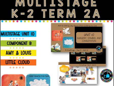 AMY &LOUIS- LITTLE CLOUD NSW MultiStage K-2 Unit 10component B ENGLISH TERM 2A Discount