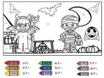 Addition to 20 -Halloween Themed Colour by Number- For Discount